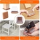 thumbnail image 3 of Fundas de silicona para patas de muebles, protectores de suelo transparentes con fieltro resistente, almohadillas antirayaduras, eliminación de ruido para tapas de patas de sillas, almohadillas, 3 of 5