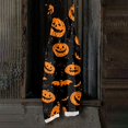 thumbnail image 7 of Womens Halloween Jumpsuits Cute Print Baggy Casual Wide Leg Romper Tie Strap Cotton Linen Pants, 7 of 7