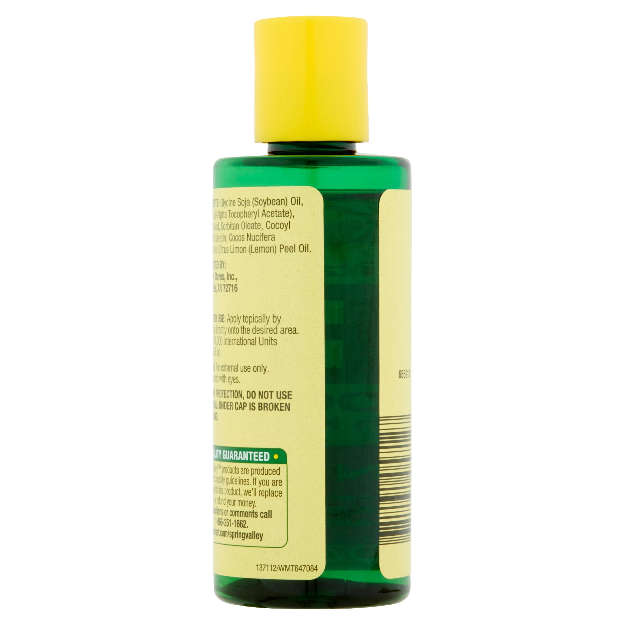 Spring Valley Vitamin E Oil W/Keratin