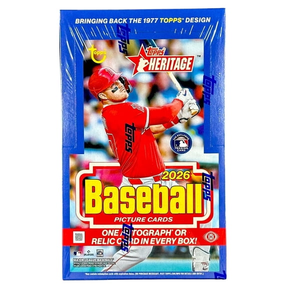 2026 Topps Heritage Baseball Hobby Box
