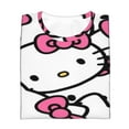 thumbnail image 5 of Boys Girls Hello Kitty Shirt Graphic T-Shirt Crewneck Short Sleeve 3d Colorful Tops Tees, 5 of 6