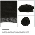 thumbnail image 6 of COOPLUS Slouchy Beanie Hats for Men Warm Winter Hats Mens Beanie Cap Lined Knit Thick Hat （Black & White 2 Piece）, 6 of 10