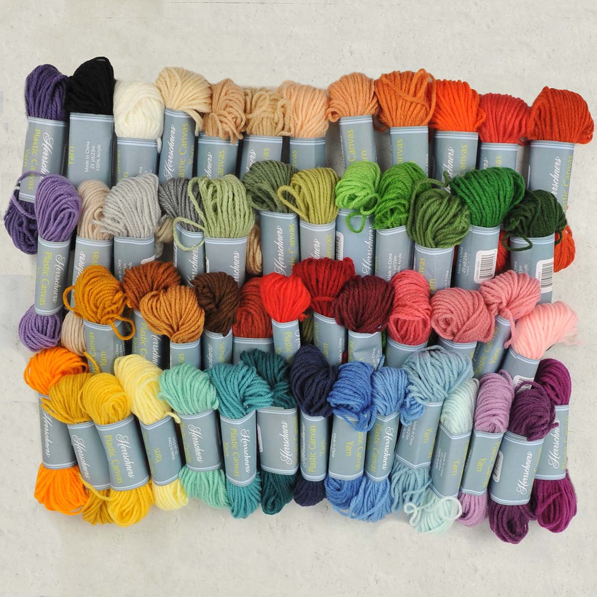 Herrschners® Plastic Canvas Yarn 25Yds Complete Collection