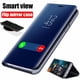 thumbnail image 2 of Funda con tapa de espejo inteligente para Samsung Galaxy S22 S21 S20 FE S8 S9 Ultra S10 Plus S7 Edge M21 M31 M30s M40s M60s M80s M51 S10E Tan Jianjun unisex, 2 of 2