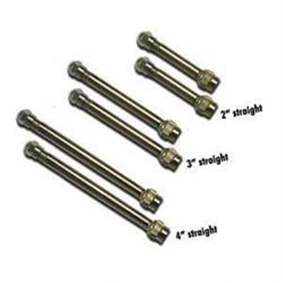 Wheelmaster 80293 3 In. Straight Valve Extender- 2 Pack