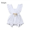 thumbnail image 6 of Toddler Baby Girls Ruffled Strap Bodysuit Jumpsuit Playsuit Outfits 0-24M, 6 of 6