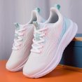 thumbnail image 2 of Zapatillas de tenis para caminar para mujer: zapatillas informales ligeras con espuma viscoelástica para gimnasio, viajes y trabajo, 2 of 5