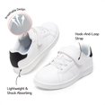 thumbnail image 3 of Zapatillas DREAM PAIRS para Niños Blancas y Negras Talla 3 con Cierre de Velcro, 3 of 6