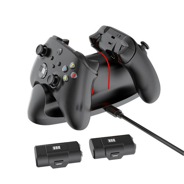 Game Controller Charger Handle Charger Charging Station With Rechargeable Battery For Xbox