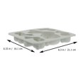 thumbnail image 2 of WEUVEB 1Pcs Silicone Baking Mold for DIY Baking at Home Kitchen Blue, 2 of 8