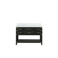 thumbnail image 3 of Norwalk 48 in W x 22 in D Black Oak Single Bath Vanity and Carrara Marble Top, 3 of 8