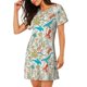 thumbnail image 2 of Balery Sea Wild Life Camisón de manga corta con cuello redondo para mujer, cómodo y elegante., 2 of 6