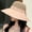 Khaki, variant on Small Fresh Sweet Bow Fisherman Hat Summer Breathable Big Hat, Brimnial Beach Hat Outdoor Sunscreen Woman