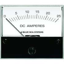 Blue Sea Systems Boat/RV 8005 DC Analog Ammeter 0-25 AMP