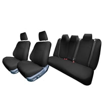 For 2012-2017 Toyota Camry LE | SE | XSE | XLE FH Group Faux Leather Car Seat Covers - Full Sets Black