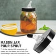 thumbnail image 3 of unbranded Para Frascos Mason Con Vertedor Para Aceite Vino Y Líquidos Con Sello Hermético, 3 of 8