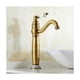 thumbnail image 1 of Grifo para lavabo y lavabo Mezclador de lavaboGrifo de baño vintage, grifo de lavabo con mango de cerámica, grifo de lavabo monomandoGrifo de baño vintage, robin, 1 of 1