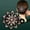 AB Champagne, variant on Rhinestones Flower Hair Clip Ponytail Hairclip Duckbill Hairpin Barrette Crystal Fancy Decorative Hair Accessories For Women