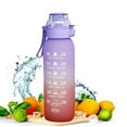 thumbnail image 1 of 1 Liter Bottle, Update Water Bottle Up Set Drinking Straw, No Sugar, Outdoor Water Bottle Free, 1 of 5