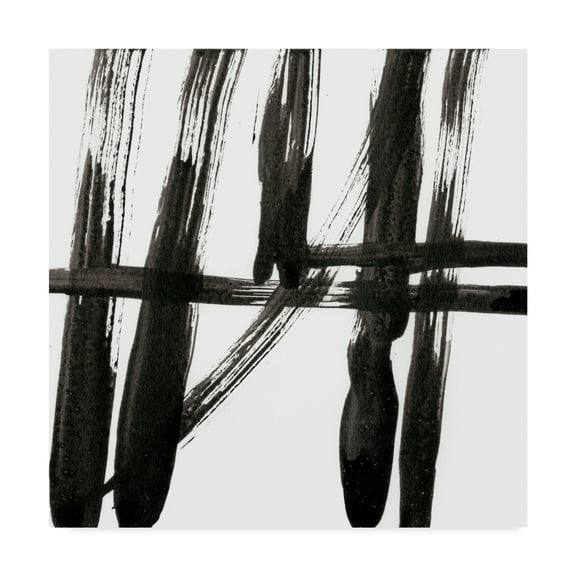 Trademark Fine Art 'Linear Expression IV' Canvas Art by J. Holland