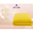 thumbnail image 4 of Toalla de baño extra grande American Soft Linen 102x203 cm algodón 600 GSM amarilla, 4 of 8