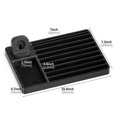 thumbnail image 4 of Reloj, organizador, cargador, soporte AFOOYO, negro, iWatch, 4 of 7