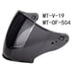 thumbnail image 2 of Visera Para Casco De Moto Sunnimix -504 MT visera con escudo de motocicleta tintado, 2 of 8