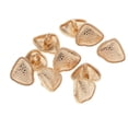 thumbnail image 1 of AMLESO 10PCS Metal Special Shaped Buttons Textured Shank Button Bag Embellishment Decor, 1 of 8