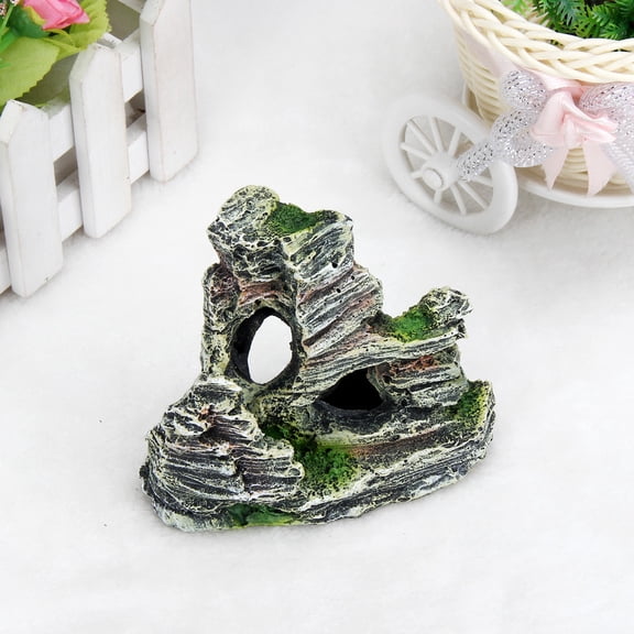 BallsFHK Cartoon resin castle aquariums castle decoration aquarium fish tank tower