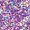 Purple, variant on Women's Ankle Boots Glitter Faux Fur Square Toe Zipper Chunky Heel Boots Gold 8
