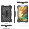 thumbnail image 5 of TOP SHE Case for 2021 Samsung Tab A7 Lite 8.7", Galaxy Tab A7 Lite Case (8.7 Inch, Model SM-T220), Cute Kickstand Case with Hand/Shoulder Strap, Protective Plastic/Silicone Rugged Cover (Black), 5 of 7