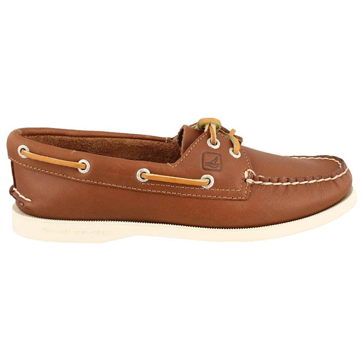 Sperry TopSider Auhentic Original Womens Tan Boat Shoes