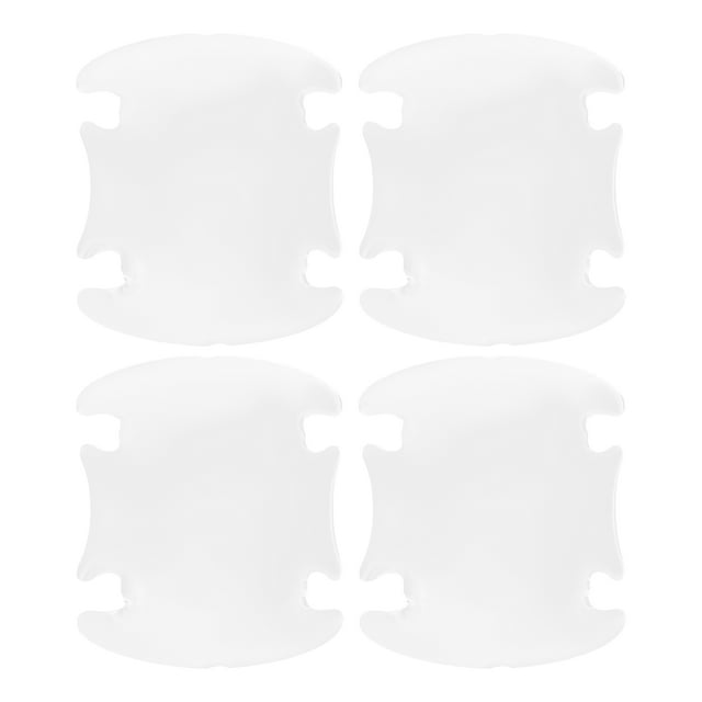 4 protectores de arañazos para manijas de puertas de coche, transparentes, adhesivos para manijas de puertas de coche, protectores de manijas, película protectora para manijas de puertas de coche