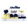 thumbnail image 2 of Hudson Baby Infant Girl Headband and Socks Giftset 6pc, Daisy, One Size, 2 of 2