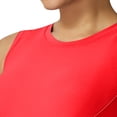 thumbnail image 3 of cfhntfmh Workout Tops for Women Slim Stretch Crewneck Sleeveless Basic Tank Shirts Soft Athletic Sports Cropped Camisole, 3 of 5