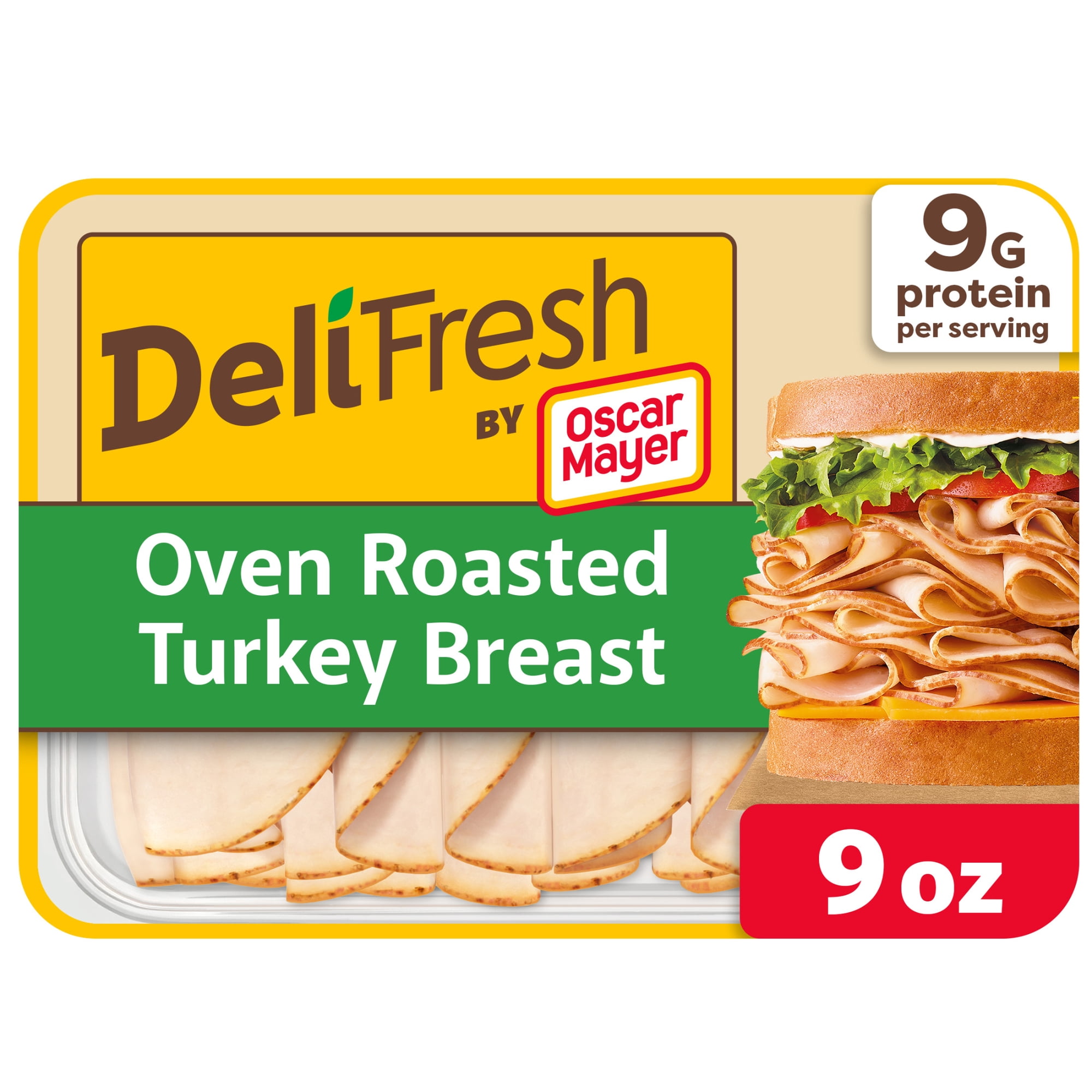 Hillshire Farm Premium Carved Oven Roasted Turkey Breast Deli Lunch Meat, 11 ...