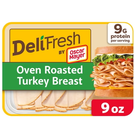 Oscar Mayer Deli Fresh Oven Roasted Turkey Breast, 9 oz Pack