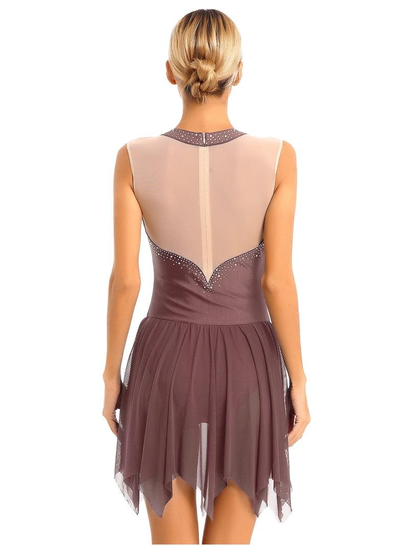 brown figure skating dress Amazon.com: Women Ice Figure Skating Dress Girls Gold Brown Solid Rhinestones Quality Competition Dancewear : Clothing, Shoes & Jewelry