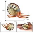 thumbnail image 2 of Simulation Sea Animals Model for Kids Nautilus Marine Animals Ornaments Model Plastic Ocean Animals Decor, 2 of 7