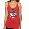 thumbnail image 1 of Wild Bobby, This is What an Amazing Mom Looks Like, Mother's Day, Women Tri-Blend Racerback Tank Top, Vintage Red, X-Large, 1 of 3