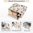 thumbnail image 3 of FORMRS Womens Corduroy Tote Bag Crossbody Shoulder Handbag with Pocket, Floral Plaid, 3 of 7