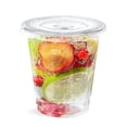 thumbnail image 3 of Vasos de plástico desechables SHOPDAY de 8 onzas con tapas, paquete de 150, 3 of 7