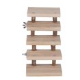 thumbnail image 1 of Juguete para hámster, trampolín para loros, escalera de madera para trepar, juguete para mascotas., 1 of 5