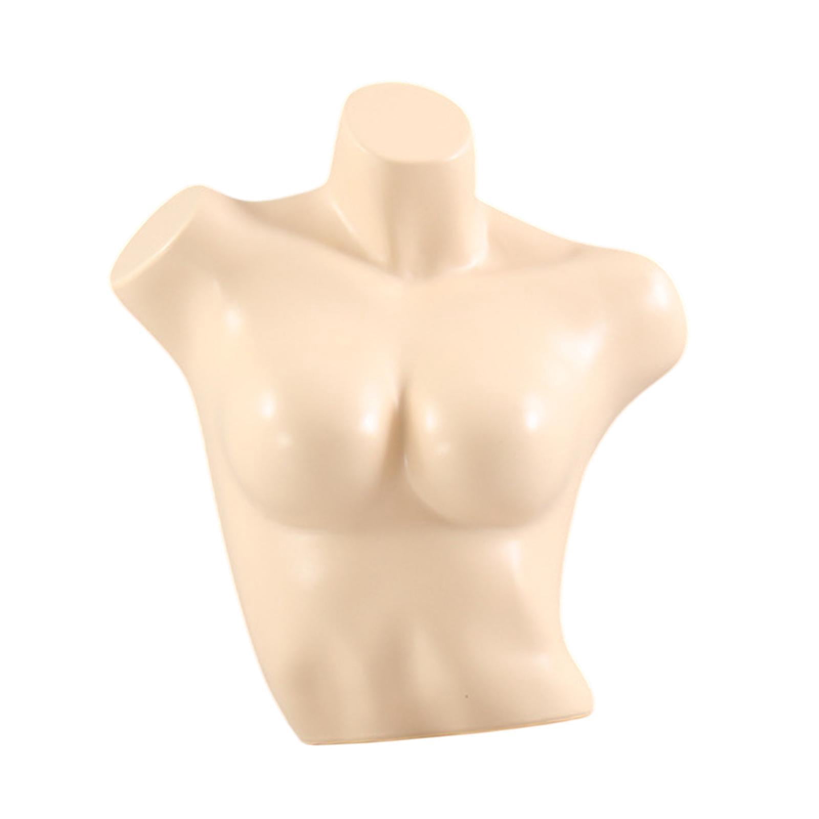 Milageto Female Mannequin Bra Mannequin for Craft Shows Clothing Store Lingerie Cloakroom