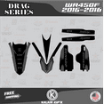 thumbnail image 2 of Kalair GFX Graphics Kit for Yamaha WR450F (2016-2018) Drag Series, 2 of 5