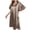 Rose Gold, variant on Lady Sleepwear Solid Color Female Ice Silk Nightdress Summer Short Sleeve Women's Gown