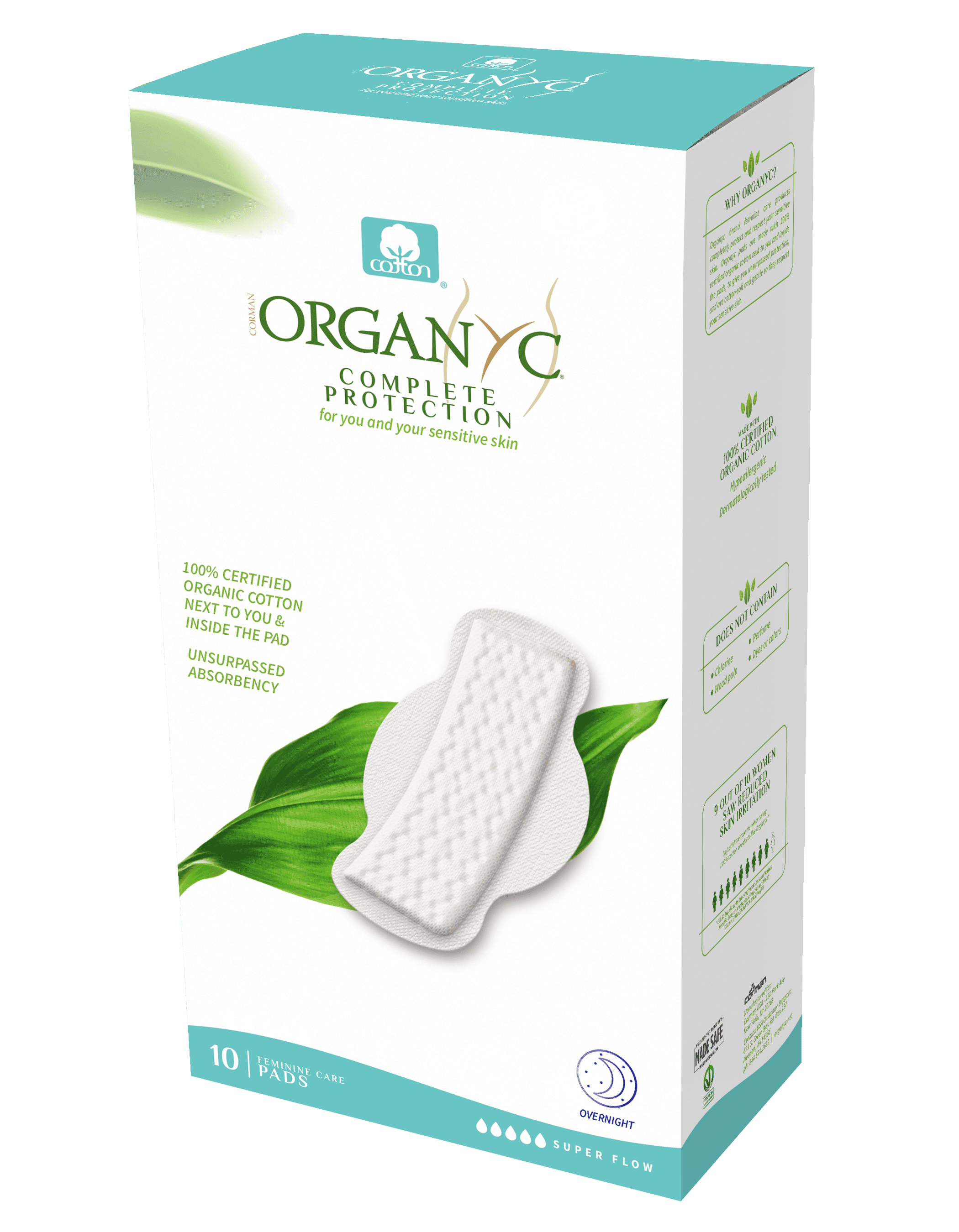 organic cotton sanitary pads