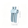 thumbnail image 3 of Hair Combs Clips,Volume Hair Clips,Volumizing Hair Clips for Women - Hair Volume Clip Styling Tools Volumizing Comb for Fluffy Bangs Clips for Root Lift Hair Styling Tools(Blue 6IN), 3 of 6