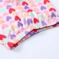thumbnail image 5 of IROINNID Savings Girls Leggings Sweet Cute Flare Pants Graphic Print Elastic Waist Two-piece Set,Pink, 5 of 7