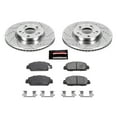 thumbnail image 3 of Power Stop Front Ceramic Brake Pad and Drilled & Slotted Rotor Kit K6777, 3 of 10